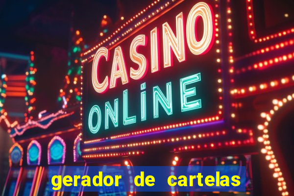 gerador de cartelas de bingo 1 a 99